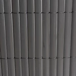 Kép 3/9 - Nortene-Catral Litecane ovális profilú műanyag nád, 1,5x3m, szürke