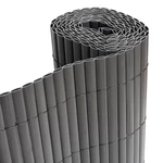 Kép 4/9 - Nortene-Catral Litecane ovális profilú műanyag nád, 1,5x3m, szürke