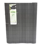 Kép 1/9 - Nortene-Catral Litecane ovális profilú műanyag nád, 1,5x3m, szürke