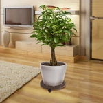 Kép 5/5 - Nortene Flora  Roll Alu virágalátét fékekkel 30 cm
