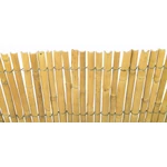 Kép 2/4 - Nortene Naturcane  félprofilú nádszálak, bézs, 1x5m