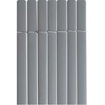Kép 2/7 - Nortene Plasticane Oval műnád, ovális profilú műanyag nád, 1x3, szürke