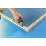 Kép 2/6 - Nortene Alunet alumínium szúnyogháló, fém, 100 cm x 30 m, Ezüst