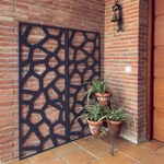Kép 6/6 - Nortene Deco Panel Stone fém panel, kő motívummal 60x150 cm