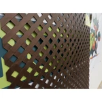 Kép 6/7 - Nortene Privat térelválasztó panel, 1x2 m, barna