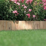 Kép 3/3 - Nortene Bamboo border természetes bambusz ágyásszegély, 1m x 35 cm