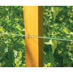 Kép 4/4 - Nortene Trellinet növénytartó háló, uborkaháló, rácsméret 150 x 150 mm,  1,2 x 5m, Fehér