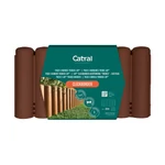 Kép 2/5 - Nortene-Catral Clickborder Tronco rönk jellegű LOP ágyásszegély (5 db szegély/csomag) 2 méter, barna
