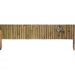 Kép 1/3 - Nortene Bamboo Border  kerti szegély