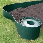 Kép 3/3 - Nortene Etik Bordura rugalmas, újrahasznosított ágyásszegély, 15 cm x 10m zöld