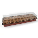 Kép 2/3 - Nortene Growing Kit mini üvegház szett 52x17 cm