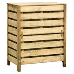 Kép 2/2 - Nortene-Catral Natur Compost fa komposztáló 80 x 50 x 100 cm