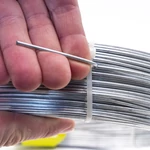 Kép 2/3 - Nortene Galvawire galvanizált dróthuzal, 2,4mmx100m