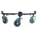 Kép 4/4 - Nortene flora roll extens bővíthető gurulós fém  virágalátét 30-42cm