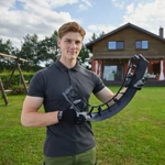 Kép 11/12 - Nortene Border Flexi 58 műanyag hajlítható ágyásszegély, gyepszegély 18 db/csomag