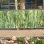 Kép 3/4 - Nortene Bamboo festett bambusz mintás árnyékoló