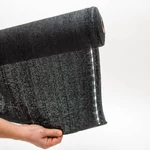 Kép 6/6 - Nortene Recynet Plus szőtt árnyékoló háló gomblyukakkal, 1,5x10 fekete,  95%-os takarás