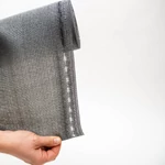 Kép 5/7 - Nortene Recynet Plus szőtt árnyékoló háló gomblyukakkal, 2x10 szürke, 95%-os takarás (Totaltex)