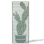 Kép 5/5 - Nortene Deco Panel Cactus fém panel, kaktusz motívummal 60x150 cm