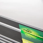 Kép 7/8 - Nortene Nautic dekoratív panel antracit, vonal mintázattal 1x1 m