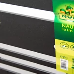 Kép 8/8 - Nortene Nautic dekoratív panel antracit, vonal mintázattal 1x1 m