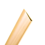 Kép 1/3 - Nortene-Catral "U" alakú lezáró profil Litecane műnád kerítéshez, bambusz 1,5m