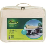 Kép 2/4 - Nortene napvitorla négyzet alakú 3,6 x 3,6m Bézs (Sun-Net Kit Tissé szőtt)