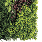 Kép 6/7 - Nortene Vertical Costa műanyag zöldfal színes levelekkel és cikk-cakk mintával (100x100cm)