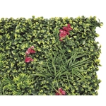 Kép 4/5 - Nortene Vertical Villa műanyag zöldfal murvafürt virágokkal (100x100cm)