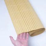 Kép 4/7 - Nortene-Catral Litecane ovális profilú műanyag nád, 1x3m, bézs