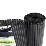 Kép 1/10 - Nortene-Catral Litecane ovális profilú műanyag nád, 1x3m, szürke