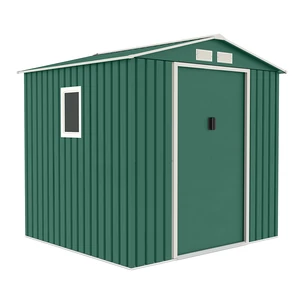 Nortene-Catral Metalshed Menorca kerti fém tároló ház, zöld 2,14 x 2,05 x 1,94 m