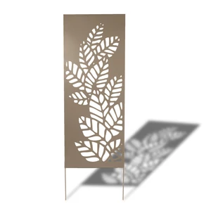 Nortene Deco Panel Athea fém panel, mák motívummal 60x150 cm
