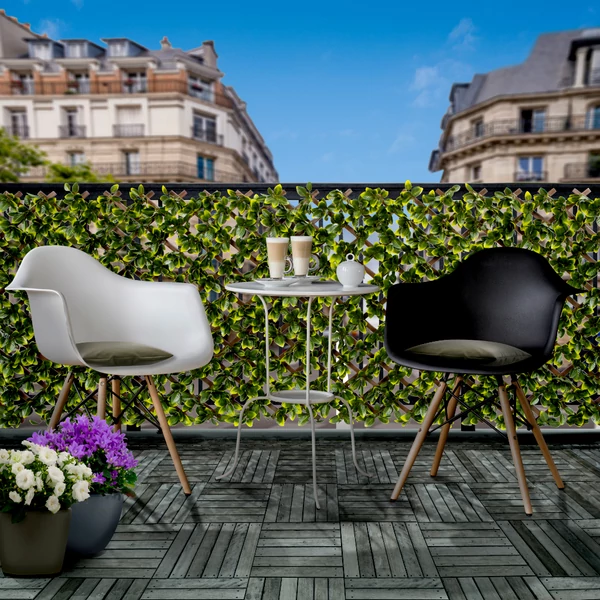 Nortene Flexigreen  Apácarács PE levelekkel 1x2 m