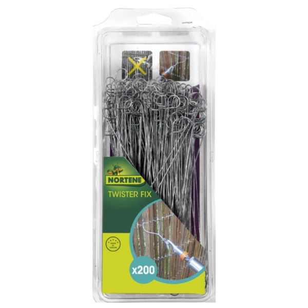 Nortene Twister Kit Automatikus kötöző+50 kapocs(160 mm)