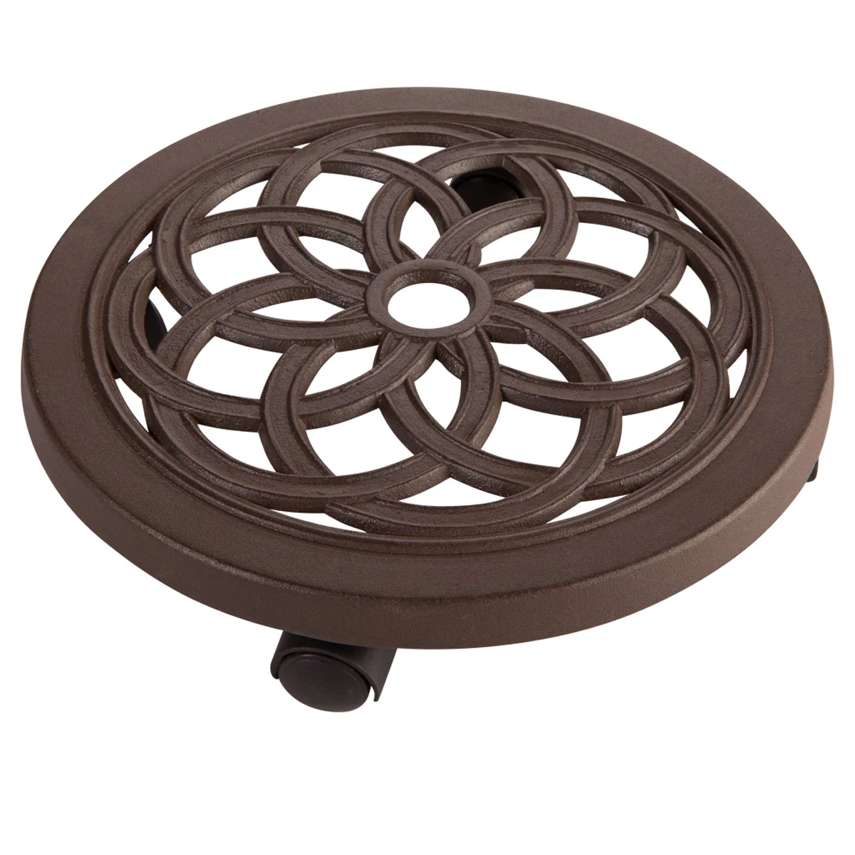 Nortene Flora  Roll Alu virágalátét fékekkel 30 cm
