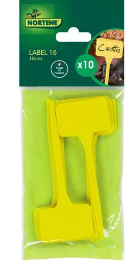 Nortene Label 15 leszúrható jelölőtáblák 10 db/csomag