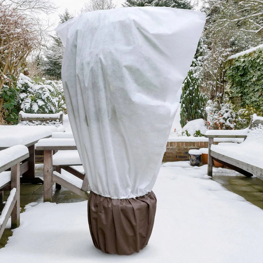 Nortene Maxifleece átteleltető takaró ⌀1x2m, 2 az 1-ben, 60+80g/m2, 2 takaró/csomag