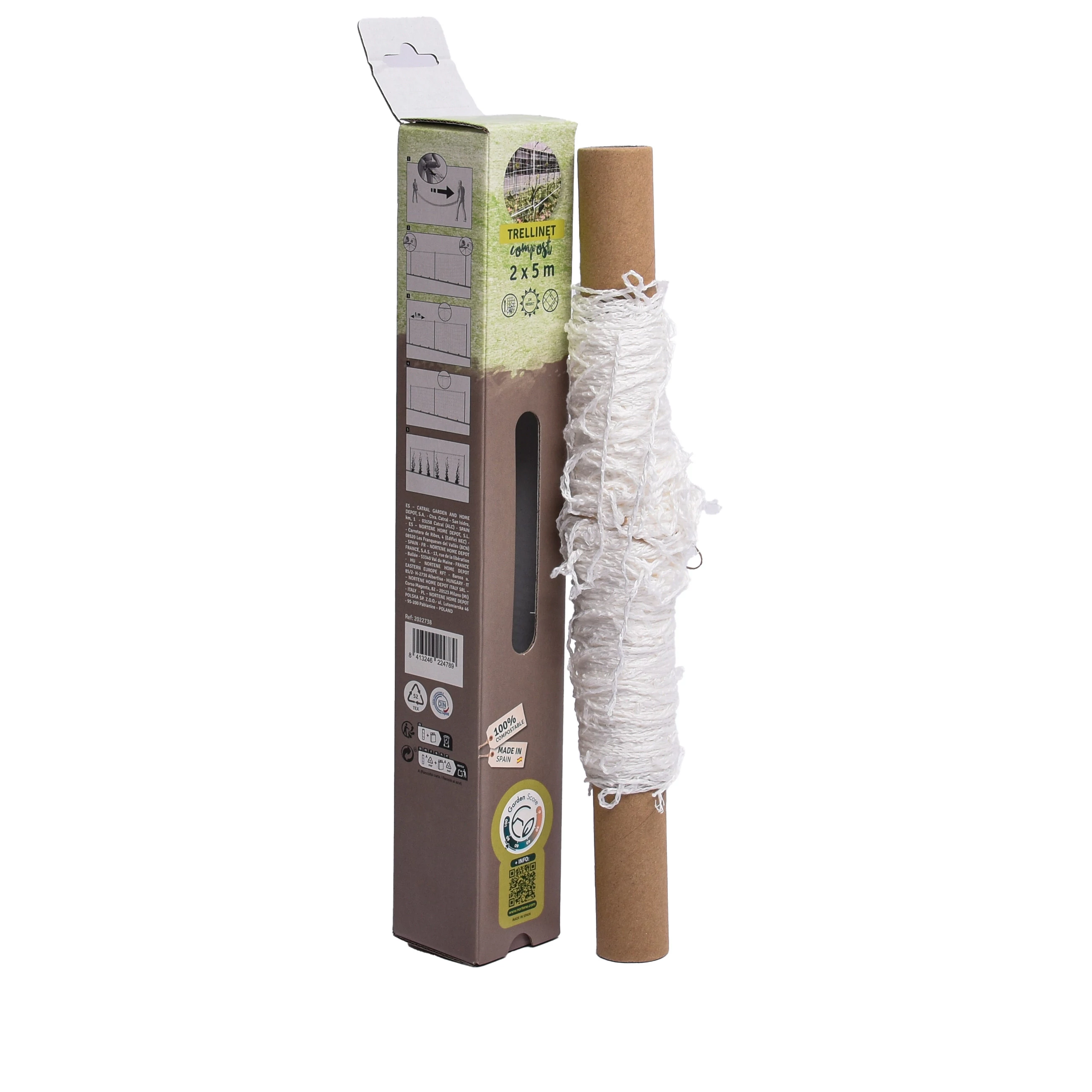 Nortene Trellinet Compost lemobló uborkaháló 2x5 méter