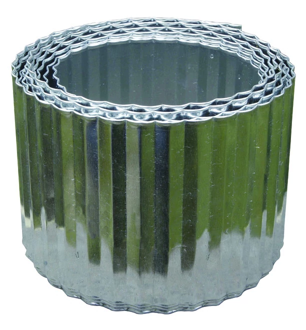 Nortene Steely Bordura galvanizált acél ágyásszegély 6m x 14 cm