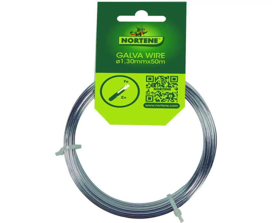 Nortene Galvawire galvanizált dróthuzal, 1,3mmx15m