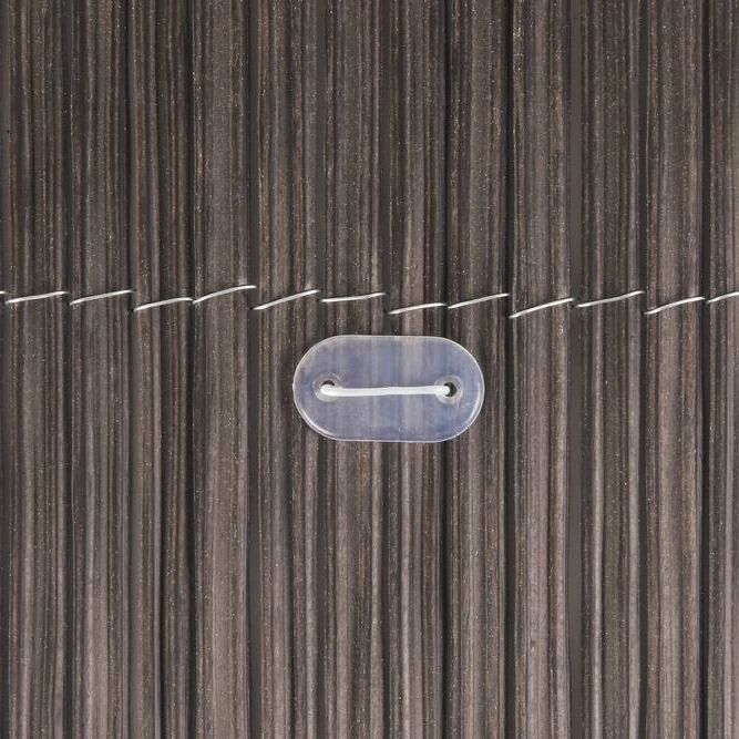 Nortene Fixcane műanyag nádfonat rögzítéséhez, 26 db/csomag - 16 cm, átlátszó