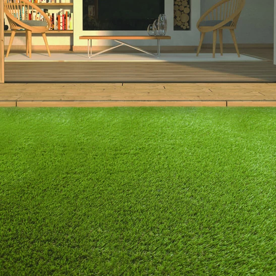 Nortene Green Denia X-tra  természetes hatású műfű 40 mm-es szálhosszúsággal, 2x10, Zöld